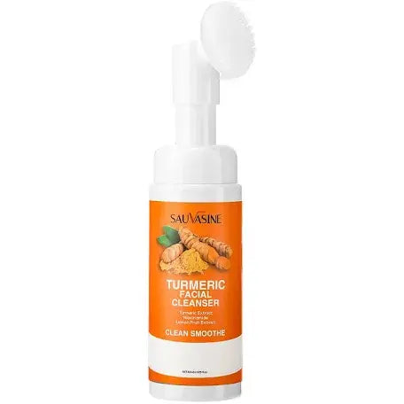 Nettoyant Moussant au Curcuma - Brightening Facial Wash 100ml | Peau Lumineuse & Hydratée | DivaGlow DivaGlow