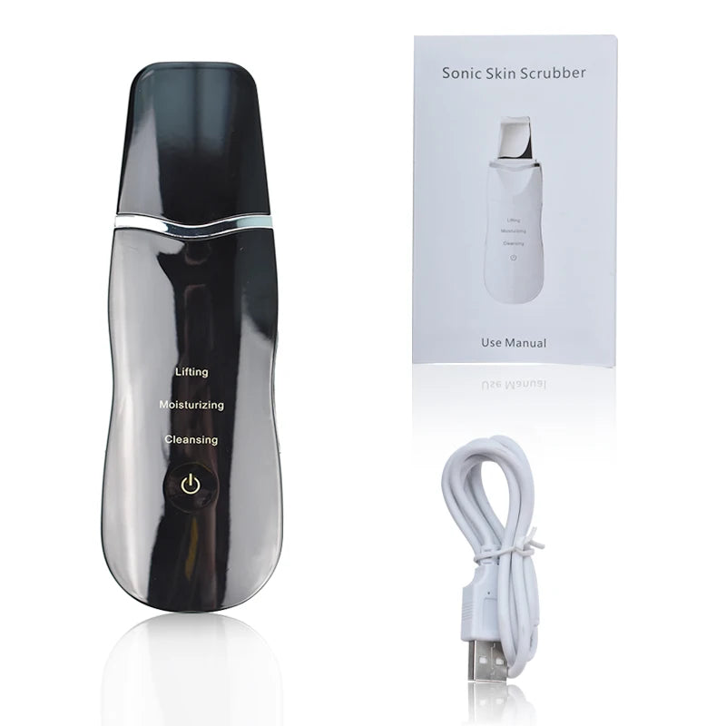 Nettoyeur Visage Ultrasons - Machine de Nettoyage Profond Peau | DivaGlow