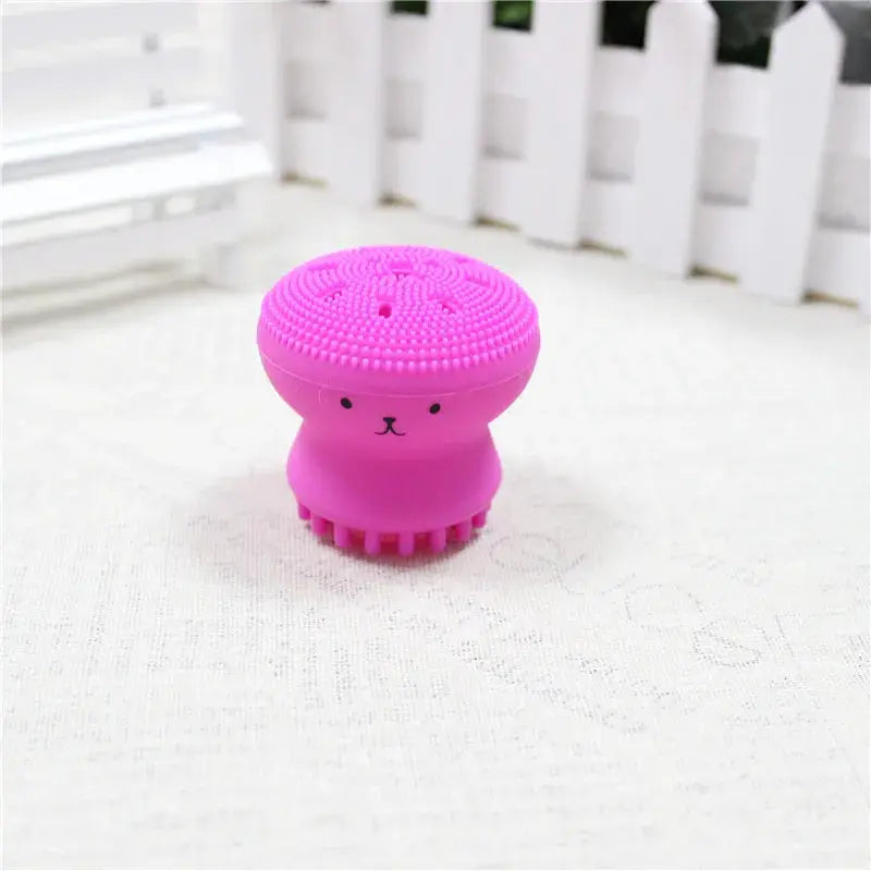 Mini Nettoyant visage en silicone Kawaii - DivaGlow - DivaGlow